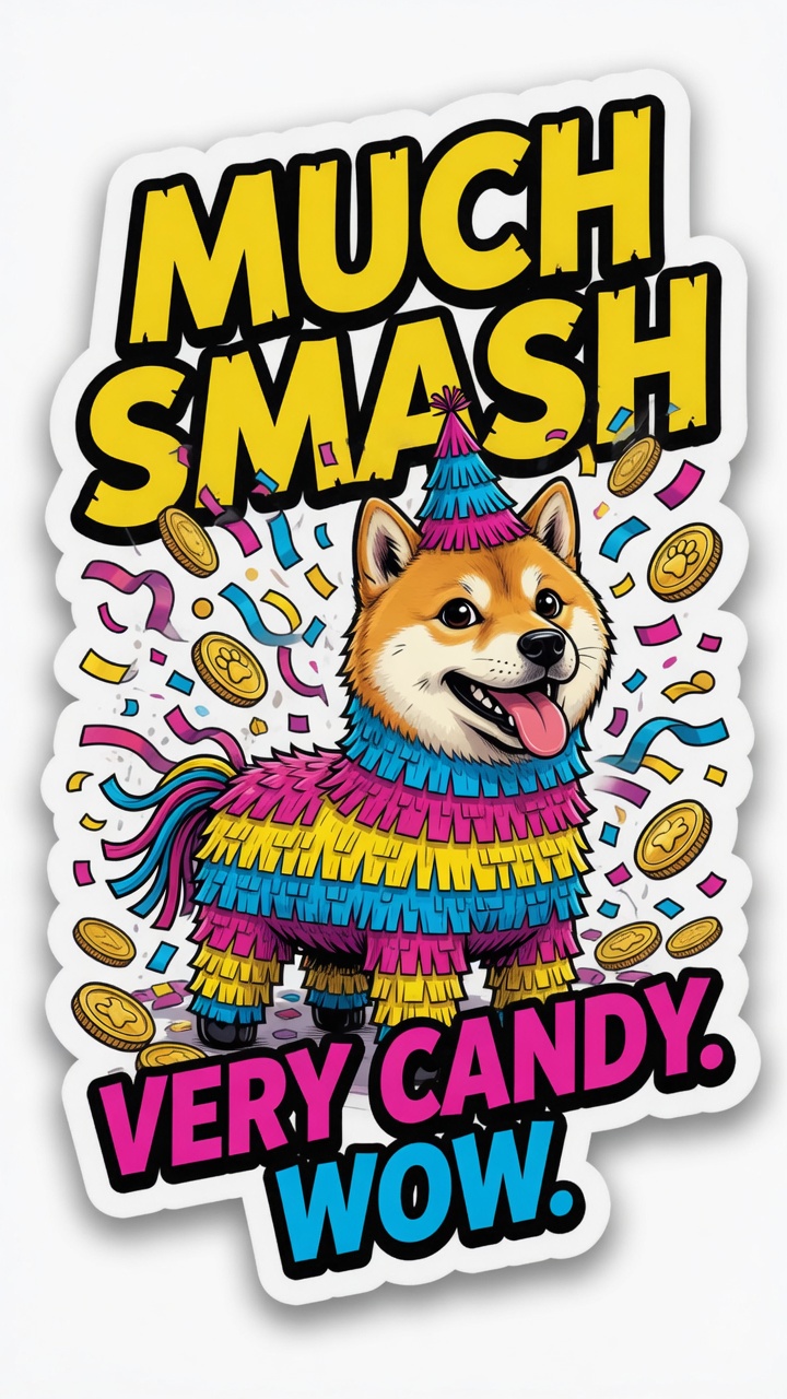 Piñata fiesta sticker 2