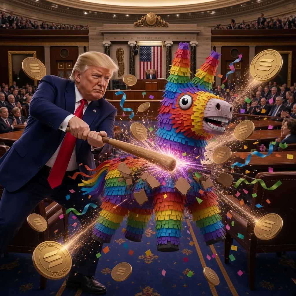 PINATA meme — to the moon